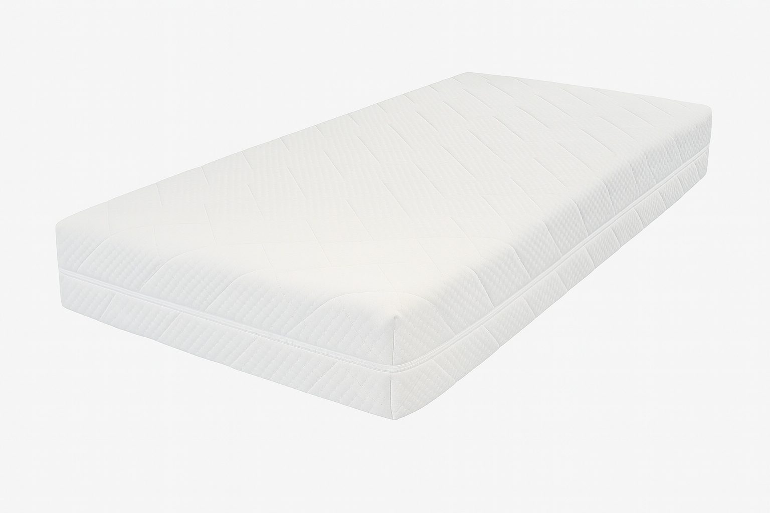 Obal na matrace s prošívaným zipem, silný 100x200 Silk Premium
