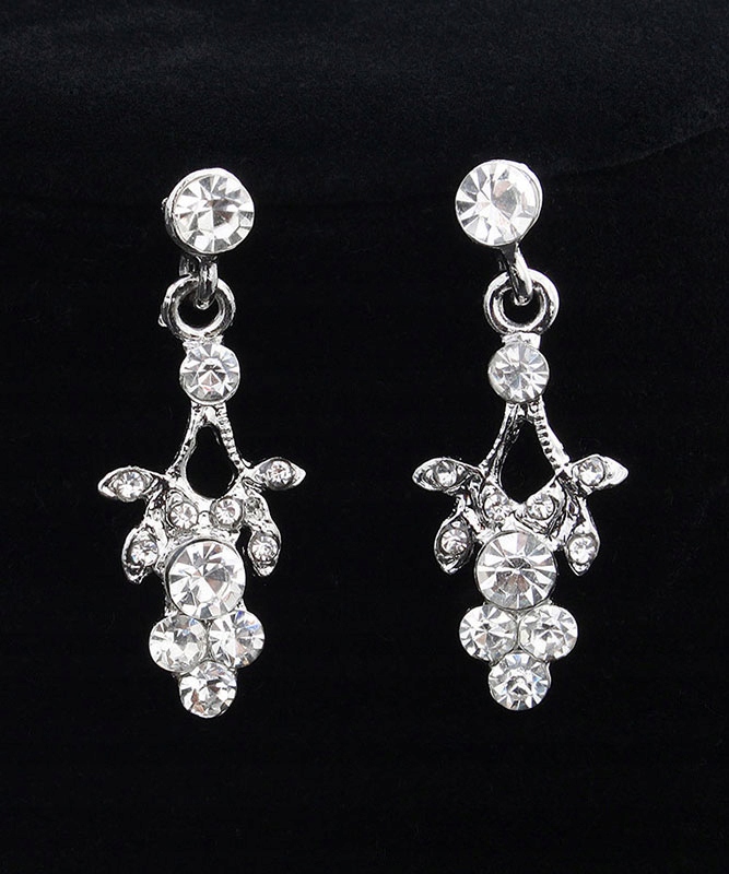 NASZYJNIK KOLCZYKI CRYSTAL KOMPLET Marka Inna marka