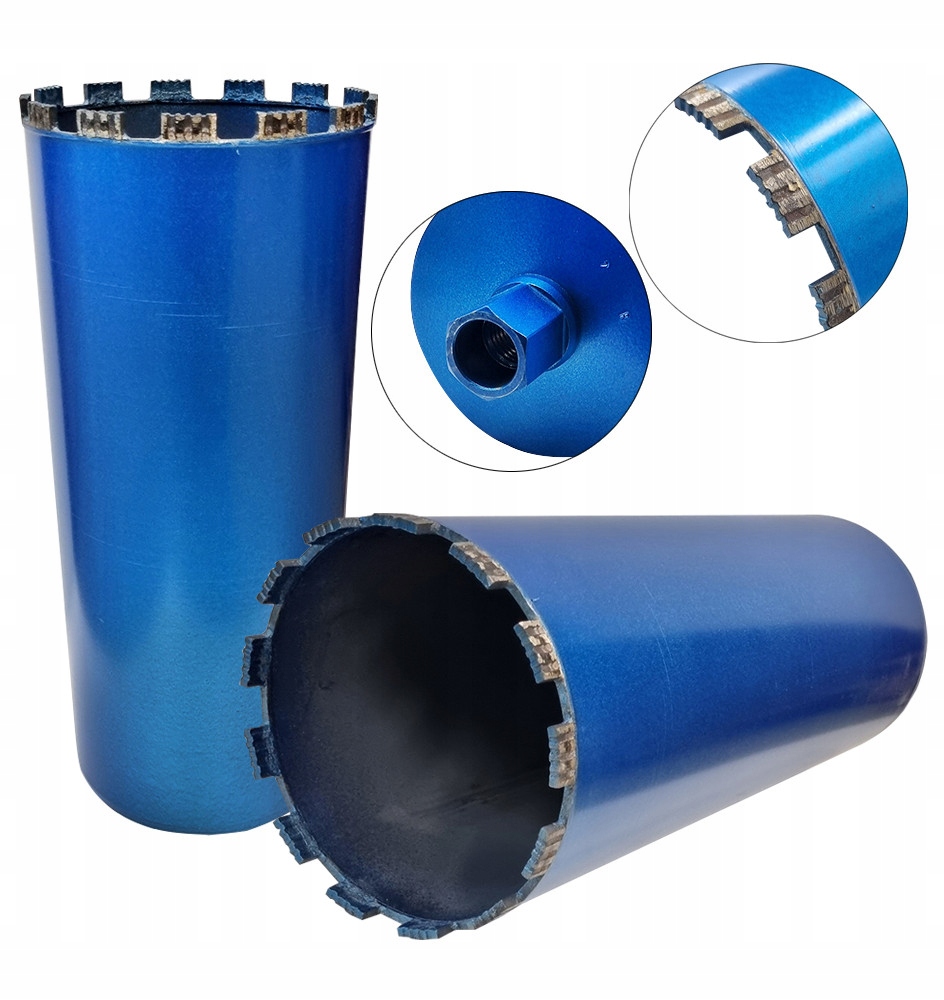 Wiertło Koronowe Diamentowe Do Betonu 180 x 450mm Wiertnica Otwornica