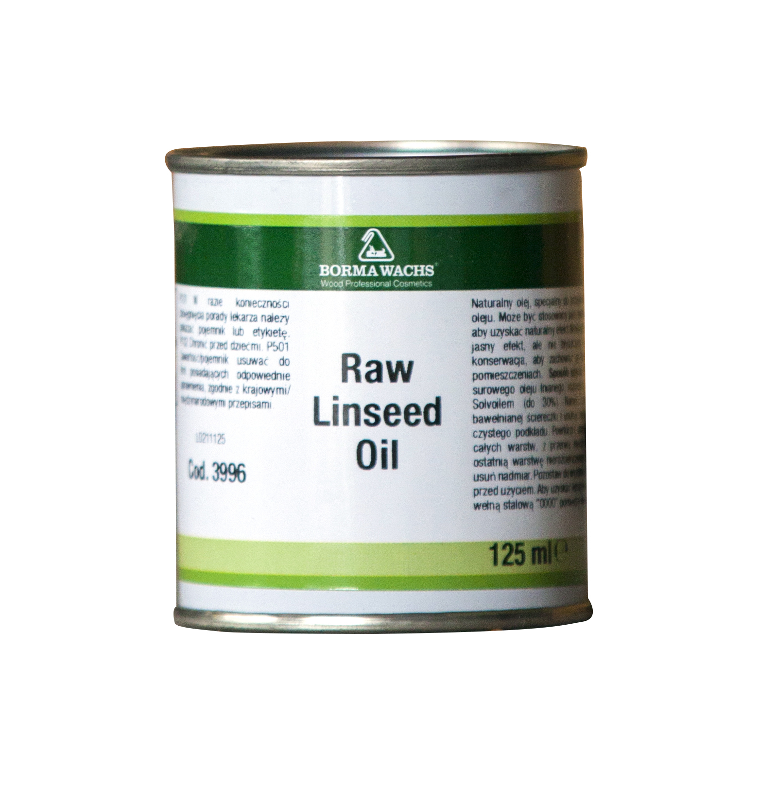 

Olej lniany do drewna naturalny czysty Borma 150ml