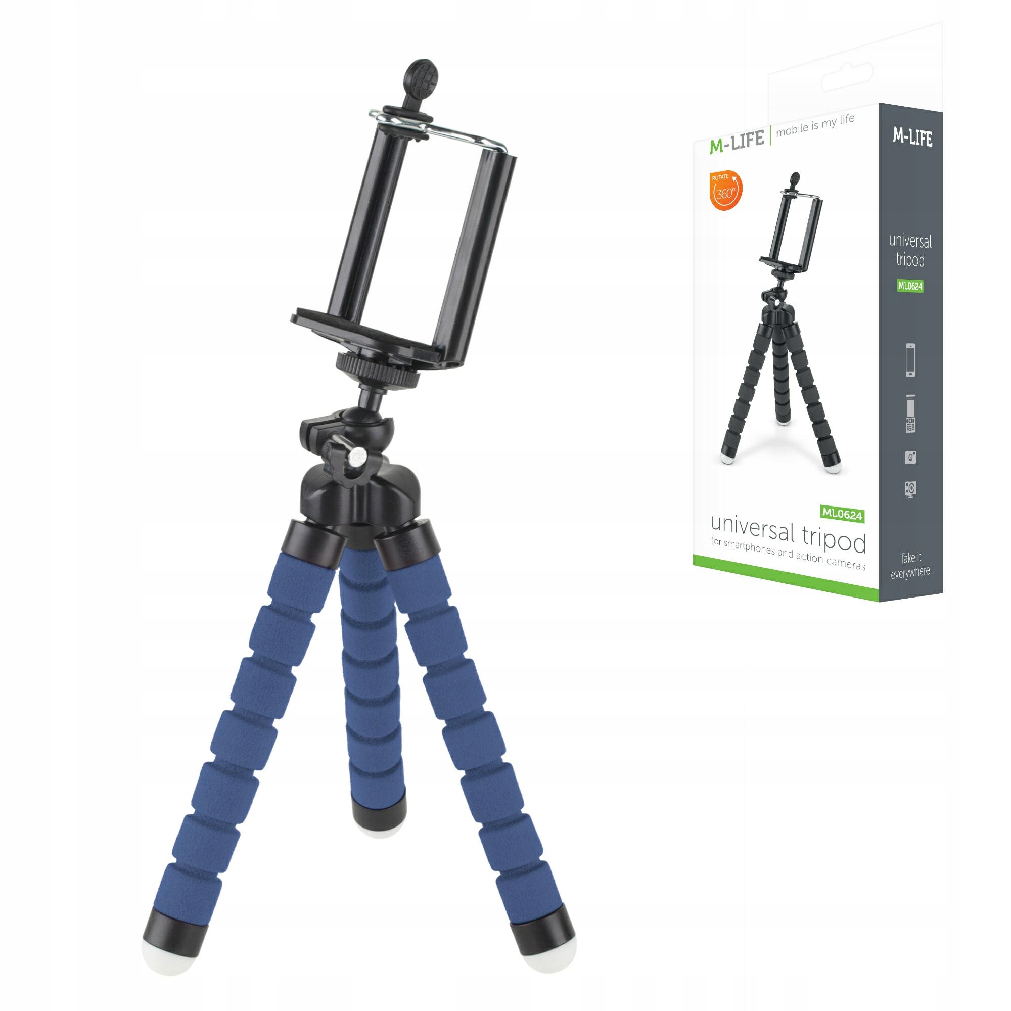 

Uchwyt Na Telefon Kamere Elastyczny Statyw Tripod