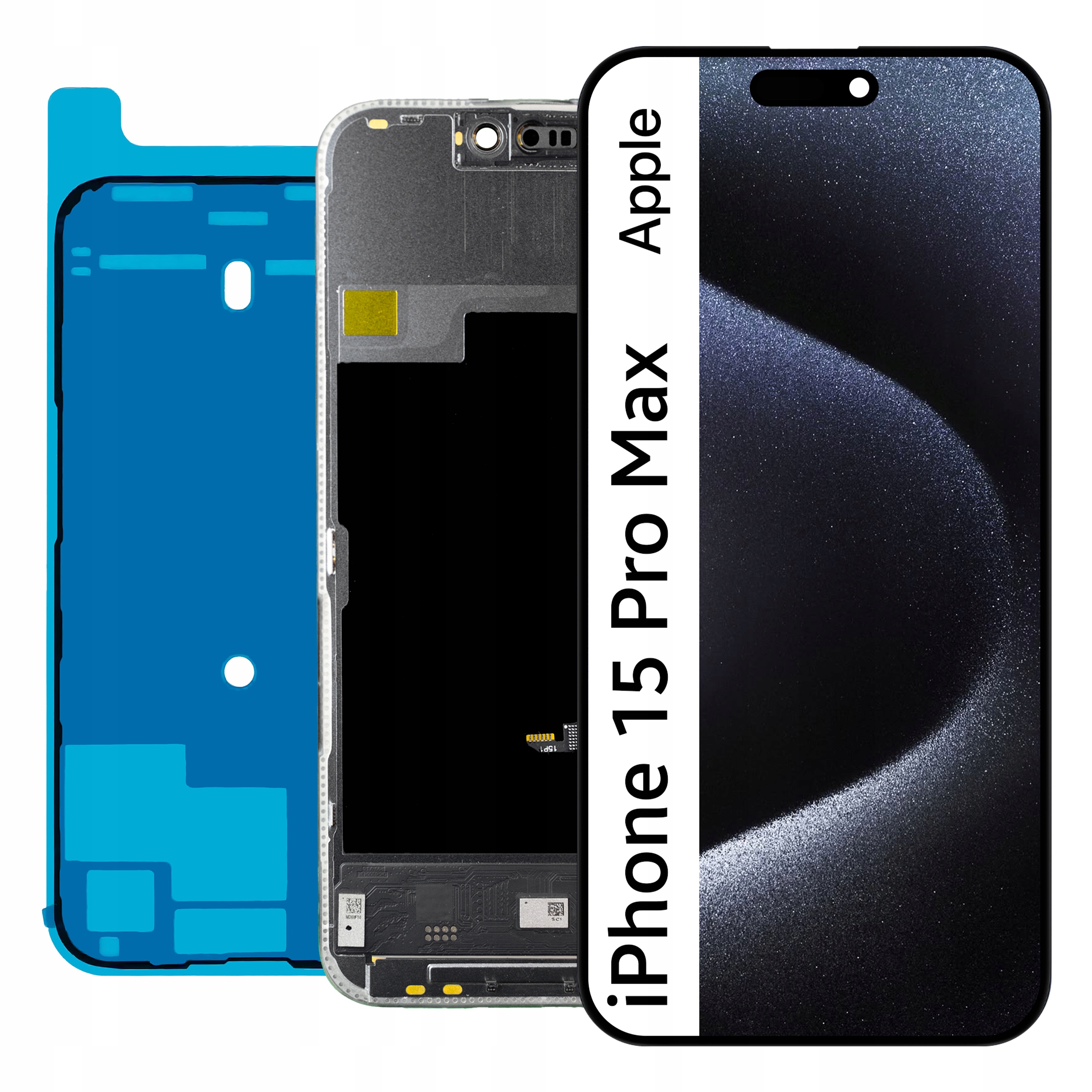 A3106 A3108 LCD pre iPhone 15 Pro Max Matrica Soft Oled Jk True Tone Chip IC