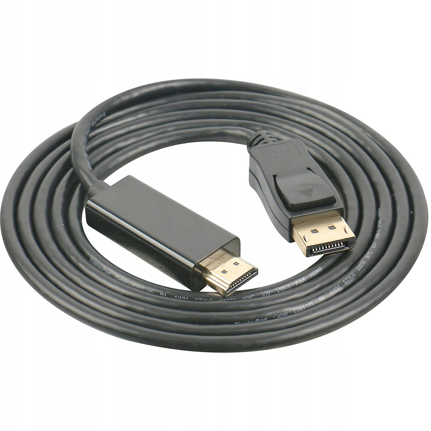 Shiru Kabel DisplayPort do HDMI 1,8M Marka Shiru