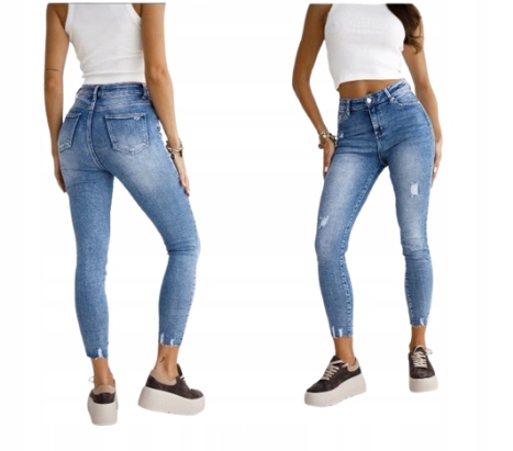 dámské džínové kalhoty By O La La 42 XL