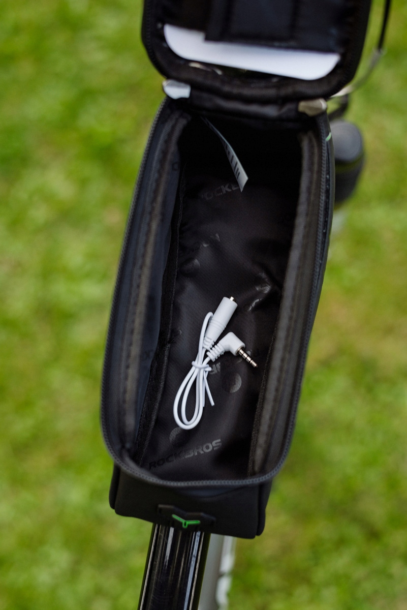 Torba Rowerowa ROCKBROS 029-1BK Sakwa na smartfon Model Torba na rower na ramę nawigacja telefon