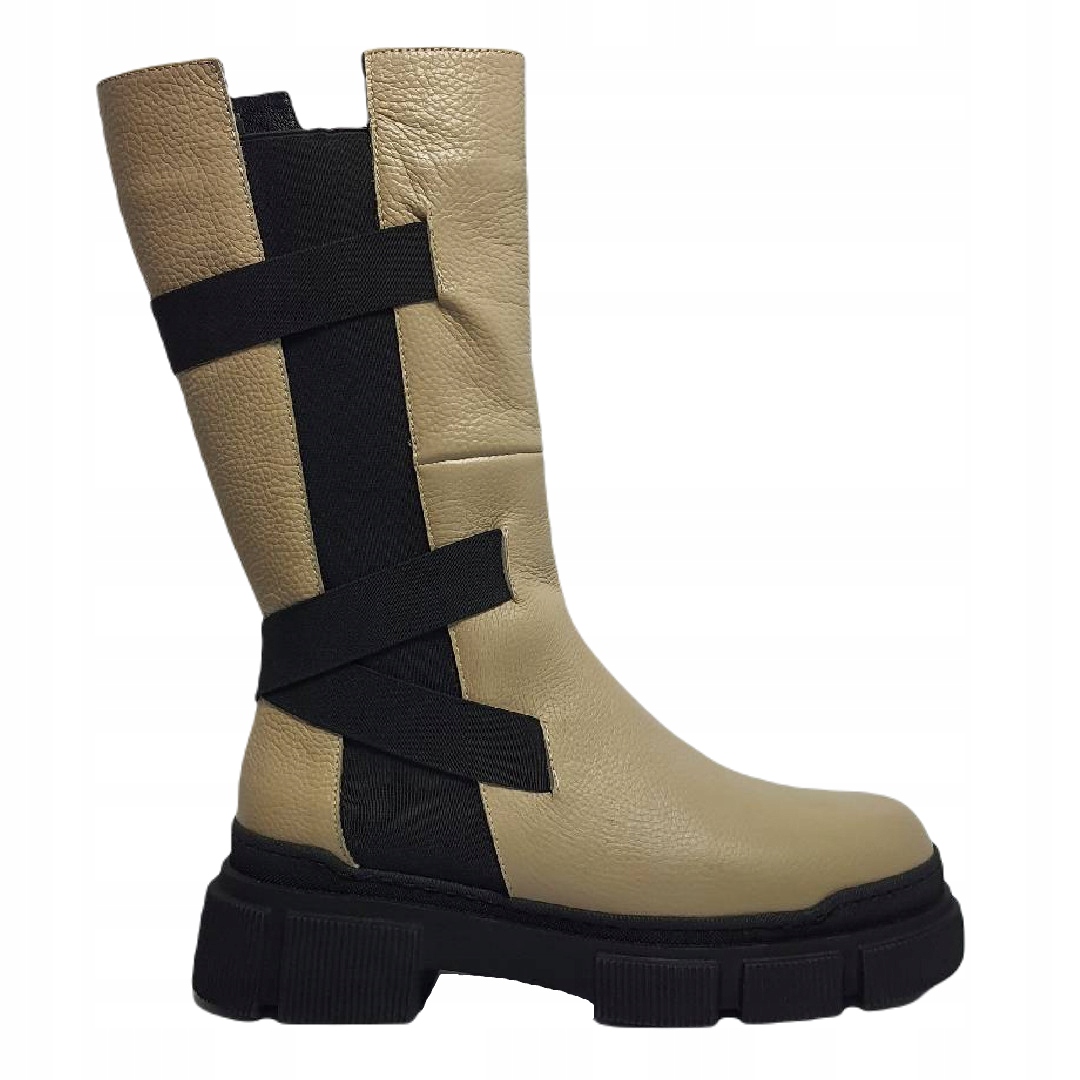 Kozačky Boccato 613.21105.44 béžová 38, béžová