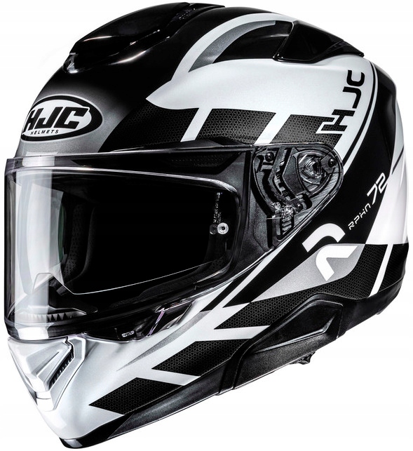 Hjc RPHA72 Value Black White Integrálna Motocyklová Prilba L
