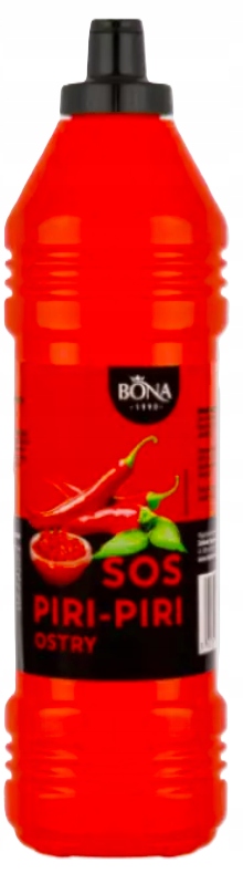 8 Sztuk Bona Sos Tuba 1KG Ostry Piri Piri