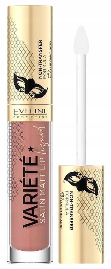 EVELINE Variete Satin Matt Lip POMADKA W PŁYNIE 01