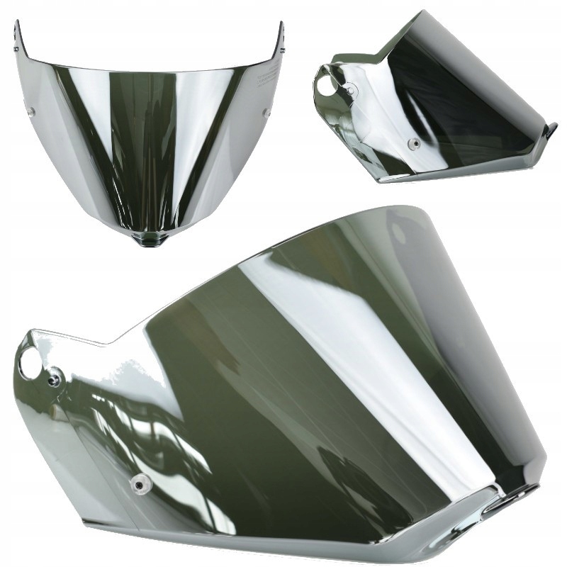 Szyba do kasku LS2 MX436 Pioneer Evo Lustrzanka Srebrna