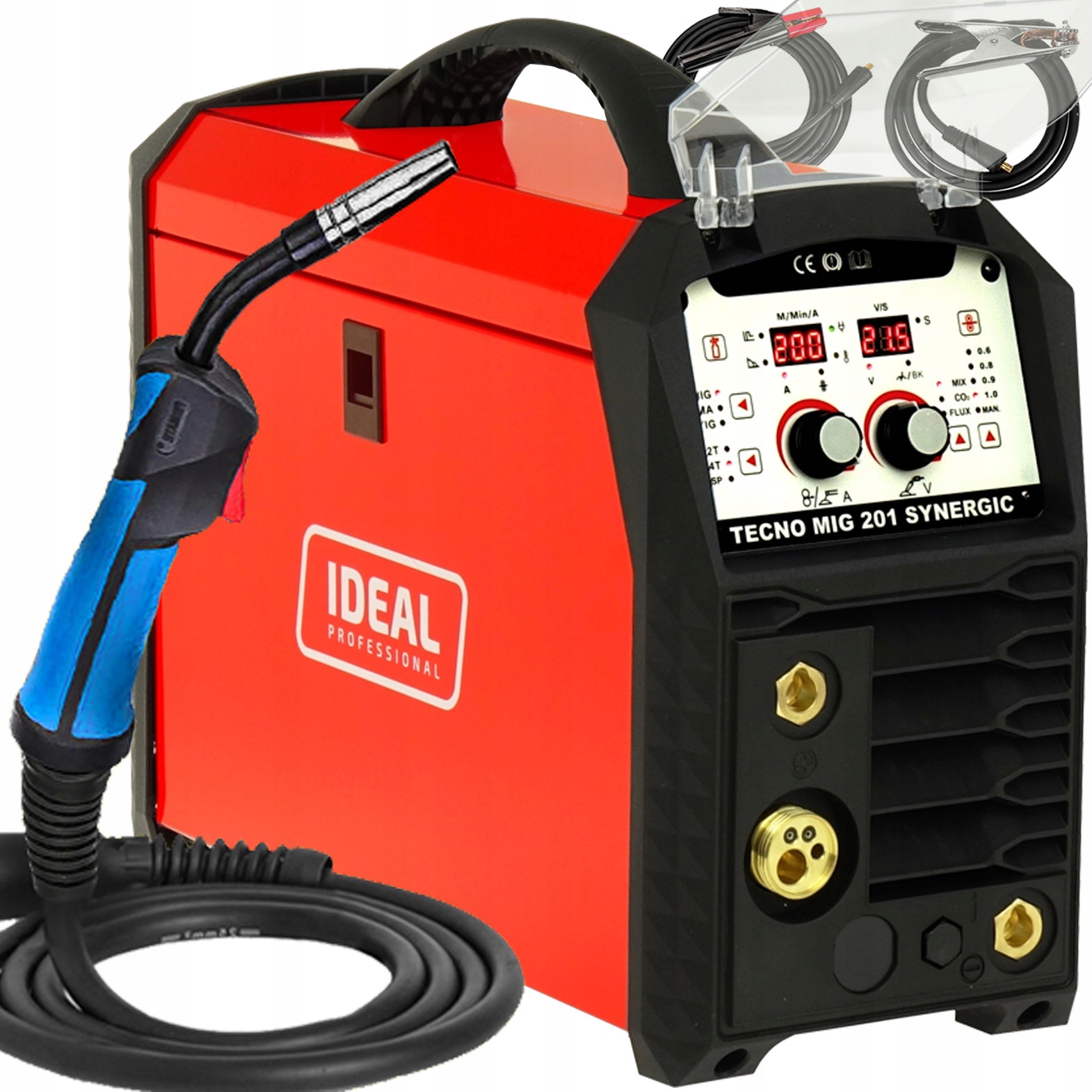 Spawarka Półautomat Ideal Tecnomig 201 Mma 40-200A