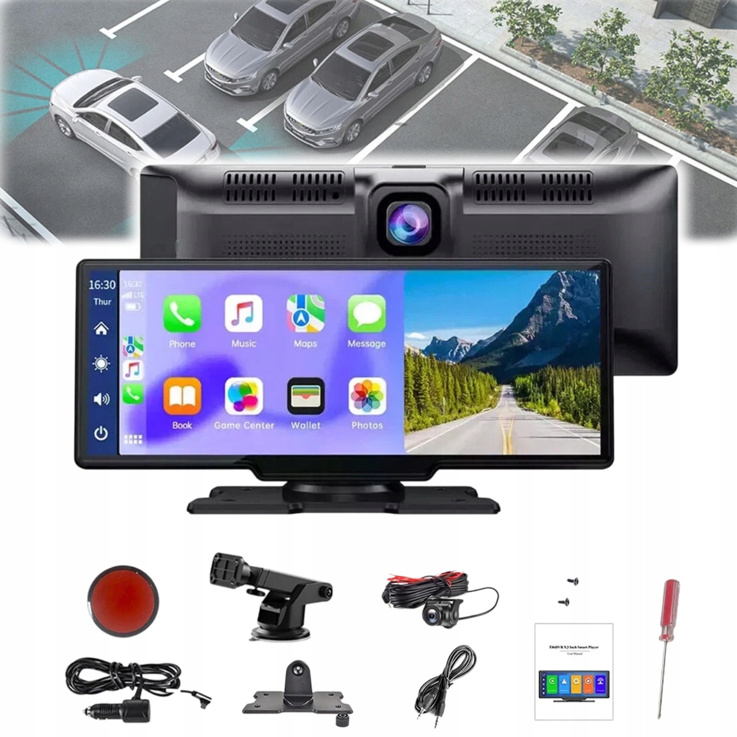 Radio Stacja Multimedialna Monitor Android Auto Apple Carplay Zestaw