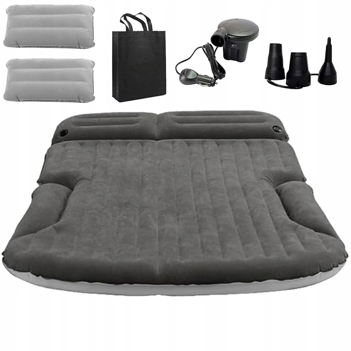 Dmuchany Materac Łóżko Do Samochodu Auta 190x130x12CM+ Pompka