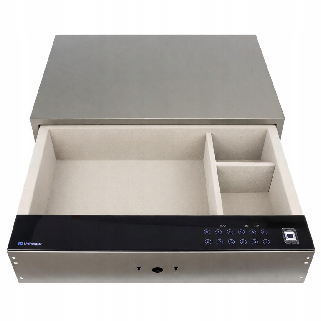 Sejf wysuwny szuflada bezpieczna Monica W600 czytnik linii papilarnych