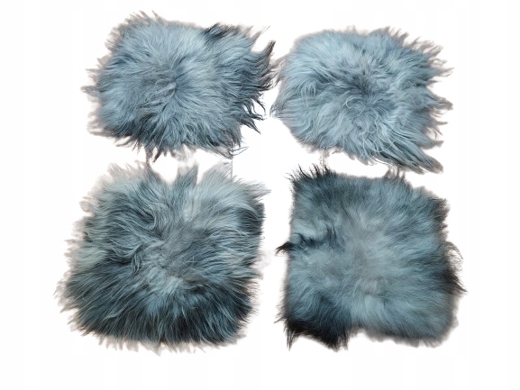 Podložky Vankúše na Stoličku z prírodnej ovčej kože