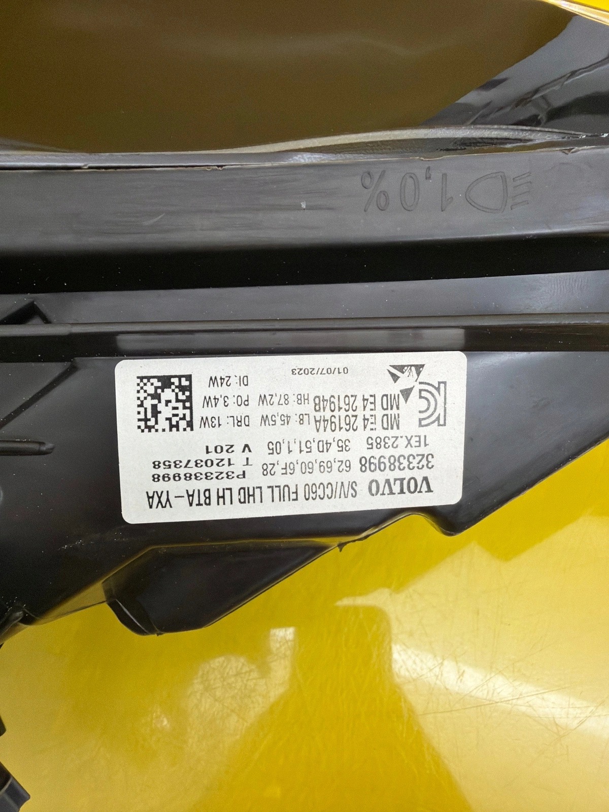 light left Volvo S60 V60 Full Led 32338998