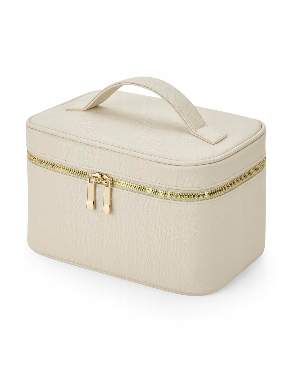 Duża Kosmetyczka Podróżna Kuferek Na Kosmetyki Organizer Skórzana Eko