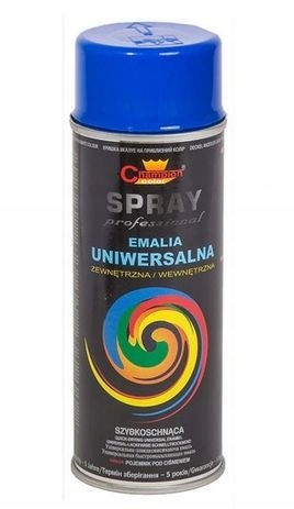 Emalia Champion 400ml niebieski ciemny 5010 Mat
