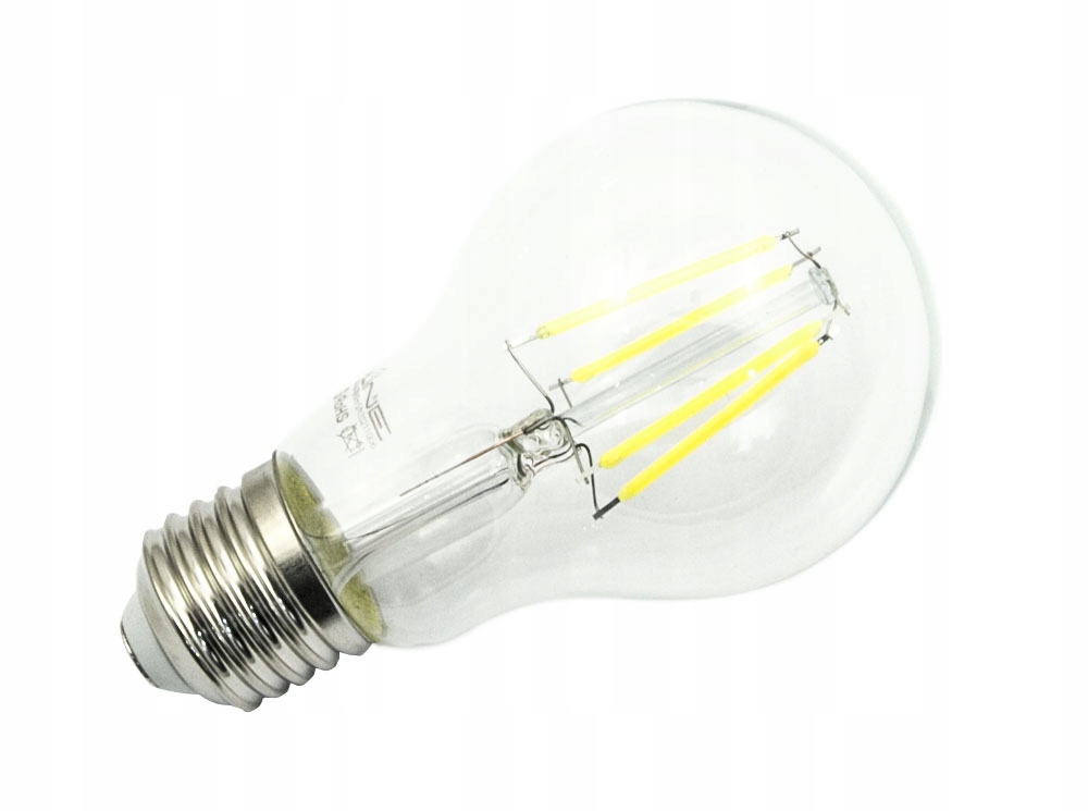 

Żarówka Dekoracyjna Led E27 Filament A60 6W Nw
