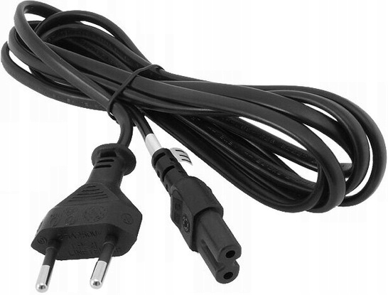 

PS5 Kabel Przewód Zasilający Ósemka 2 Żyłowy C7