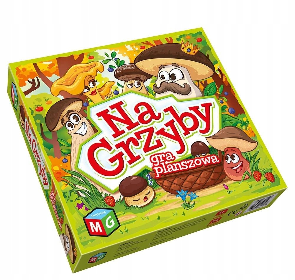Gra Planszowa Na Grzyby Kukuryku