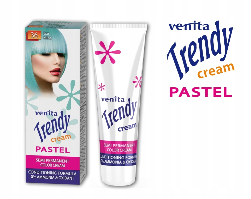 

Venita Trendy Cream 36 Mrożna mięta 75 ml