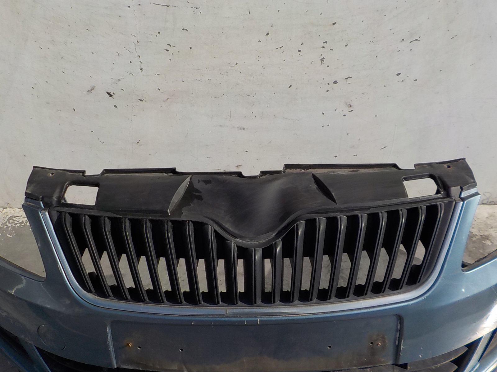 548 SKODA FABIA II LIFT bumper front front