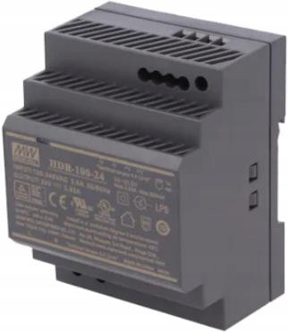 Káblový Napájací Zdroj 24V 100W Na Lištu Din ZS-24/100 Tech Ovládače Káblov