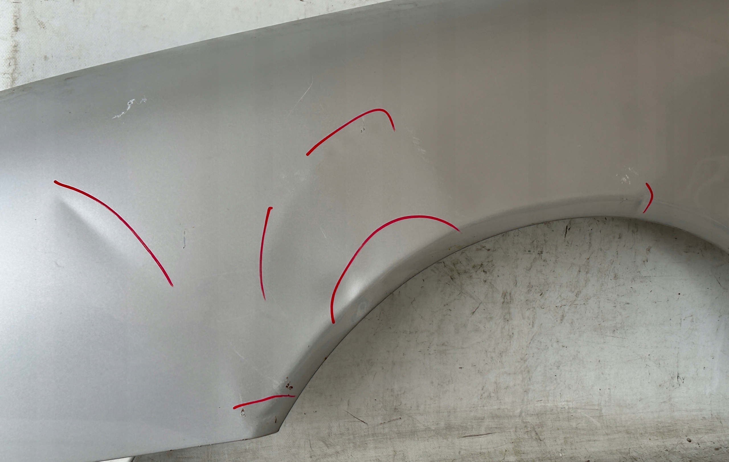 fender left front MERCEDES E-KLASA 210 LIFT