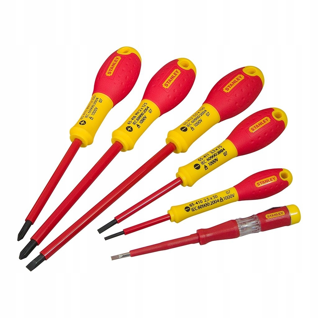 

Zestaw dla elektryków Stanley Fatmax 6szt 0-65-441
