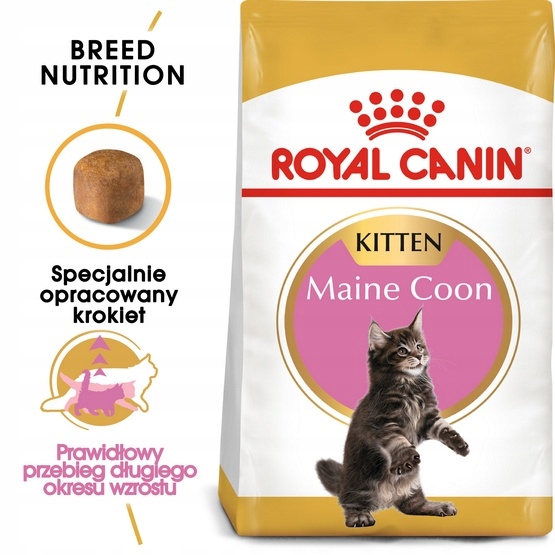 Levně Royal Canin Maine Coon Kitten 4kg Suché Krmivo pro koťata do 15 měsíců