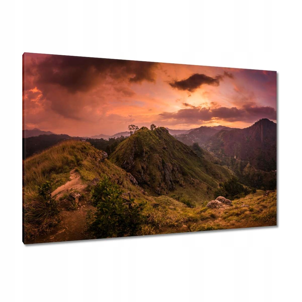 Obrazy 120x80 Krajina s horami Krajina