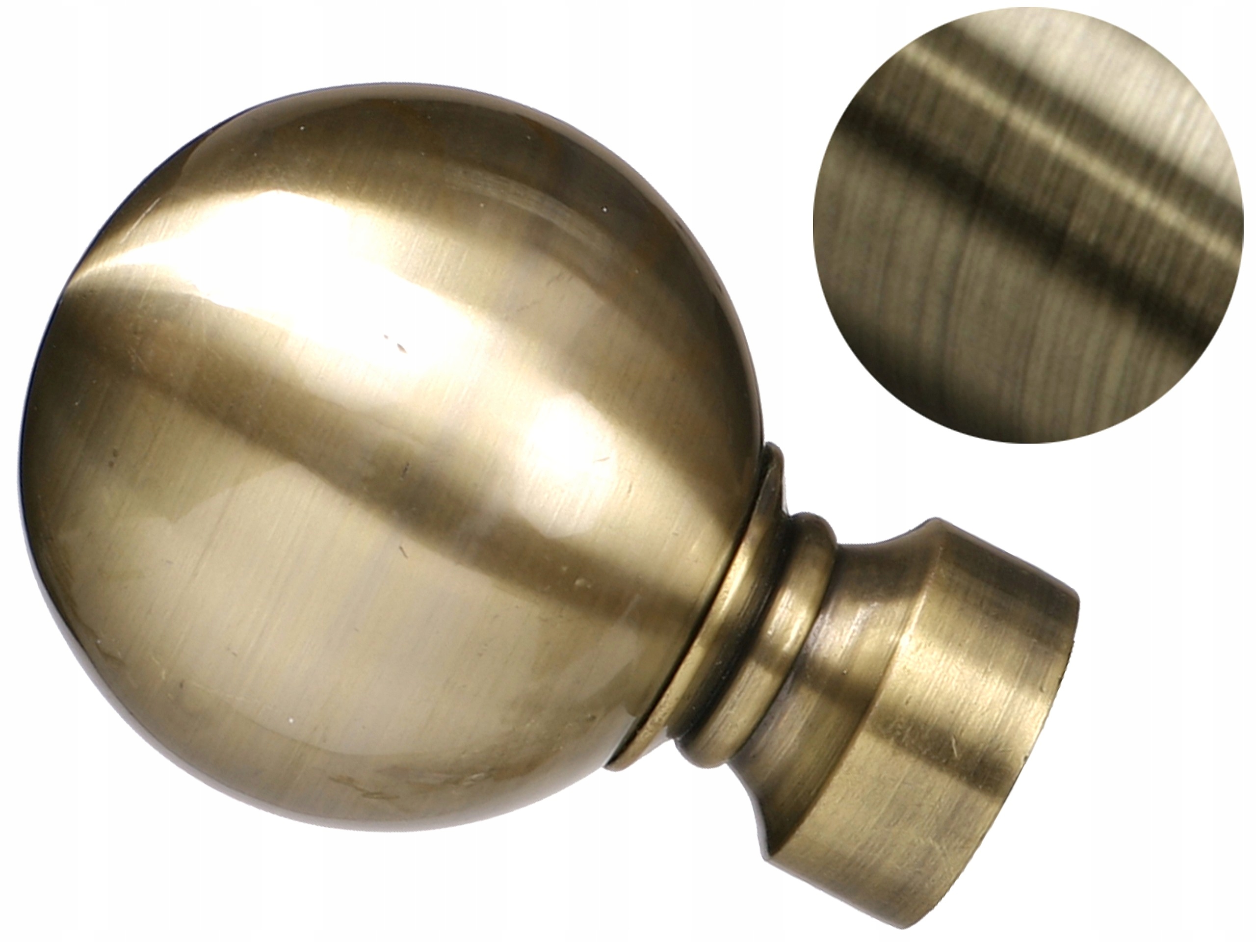 

25 mm Geo zakończenie do karnisza Złoty