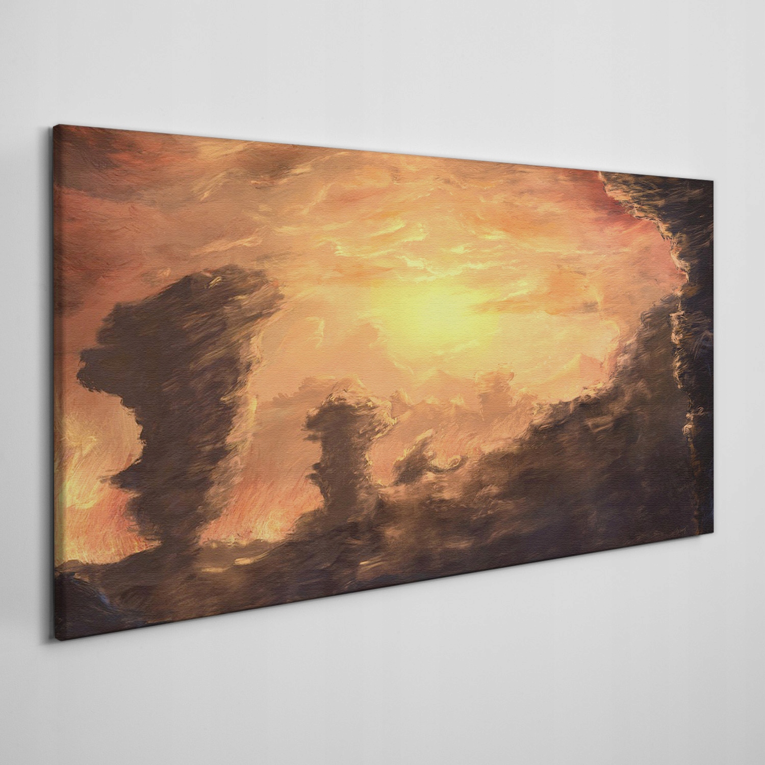 

Foto-obraz na ramie płótno Zachód słońca 120x60 cm