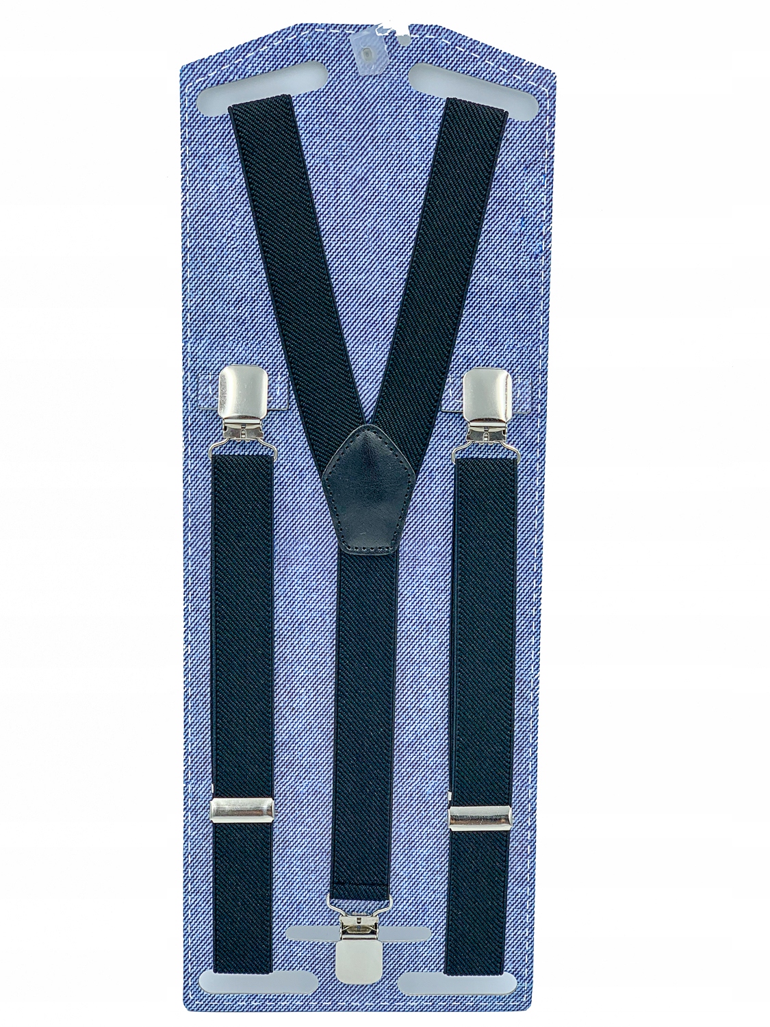 CZARNE KLASYCZNE GŁADKIE SZELKI DAMSKIE / MĘSKIE Marka Top Gal