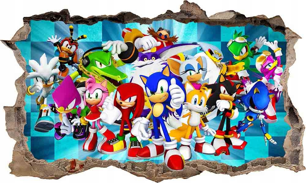 

Naklejka Plakat na Ścianę Sonic 3D XXXXXL Nr 8