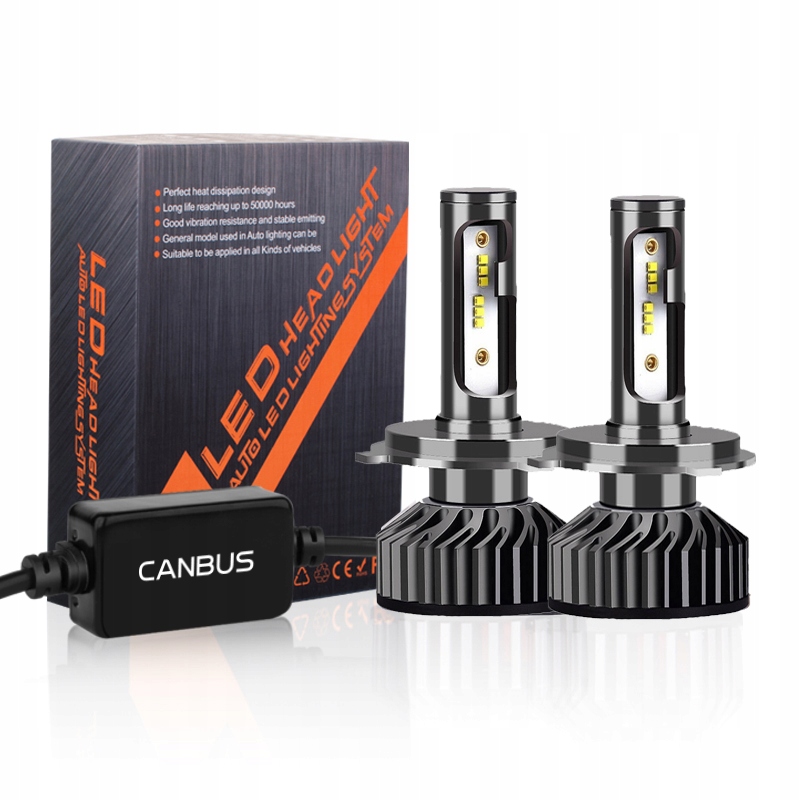 

Żarówki Mini Led H4 Mocne 20000LM 6000K 100W