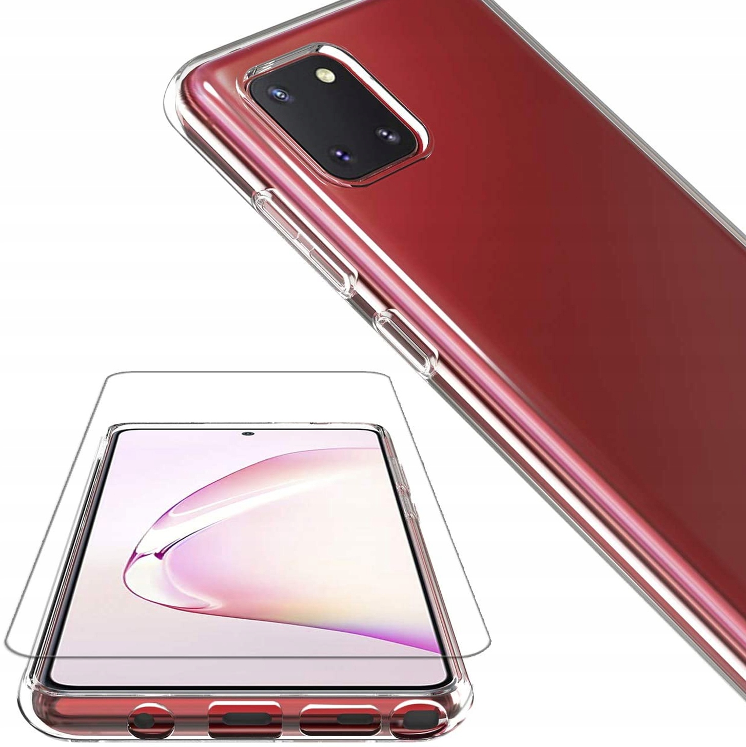 

Etui do Samsung Galaxy Note 10 Lite / A81 + Szkło