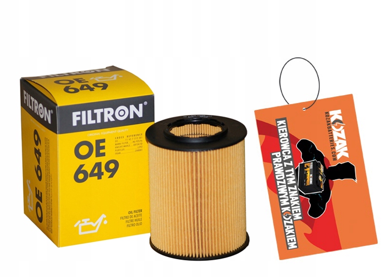

Filtr Oleju Filtron OE649 Do Bmw Oe 649