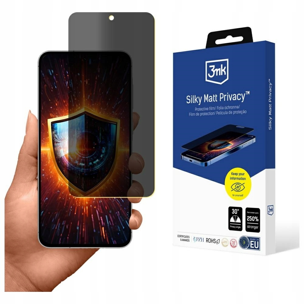 Folia prywatyzująca 3MK Silky Matt Privacy do Samsung Galaxy A36/A56