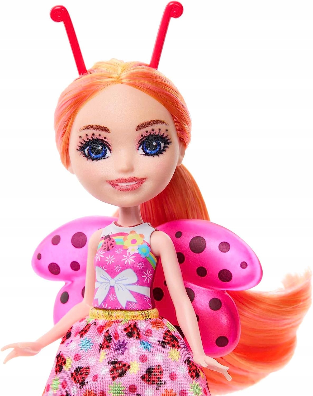 ENCHANTIMALS LALKA LADYBUG BIEDRONKA +zwierzatko Marka Mattel