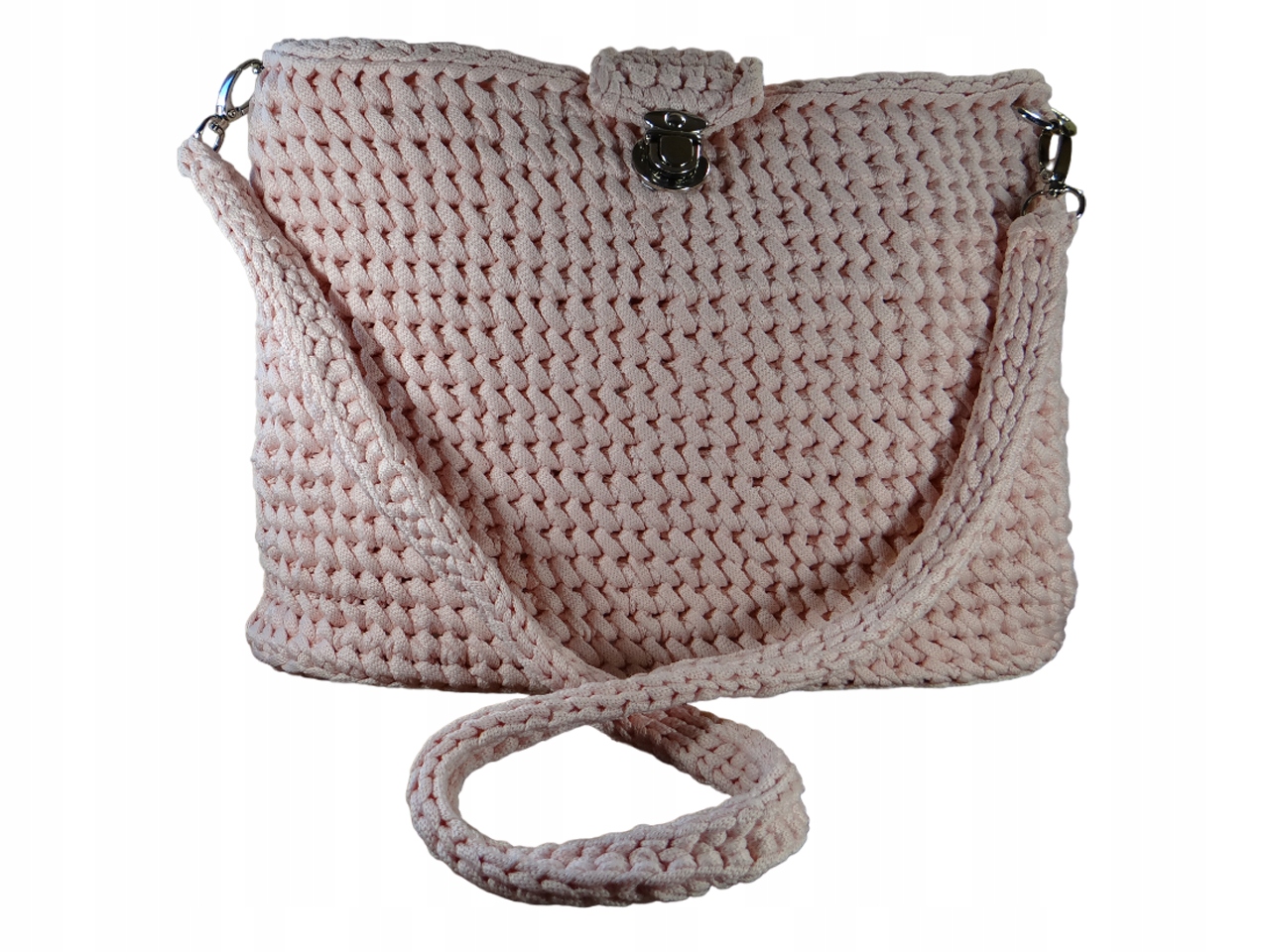 Kabelka ze šňůry ručně vyrobená na háčkování TS012 handmade