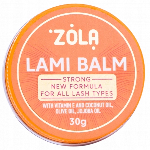 Zola Lami Balm Oranžové lepidlo bez lepidla na laminování řas 30 ml