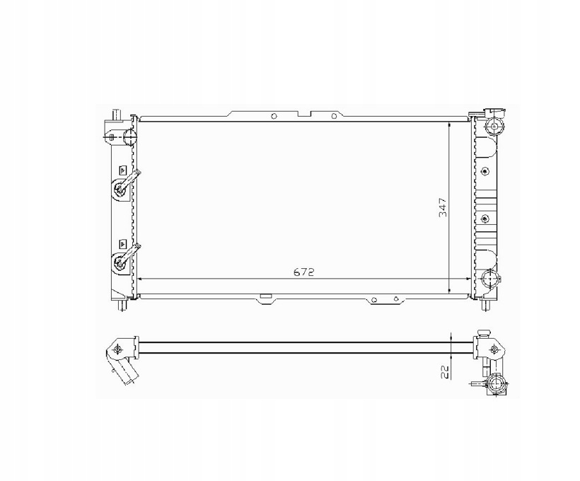 CHŁODNICA MAZDA 323 F 08.94- BPM915200
