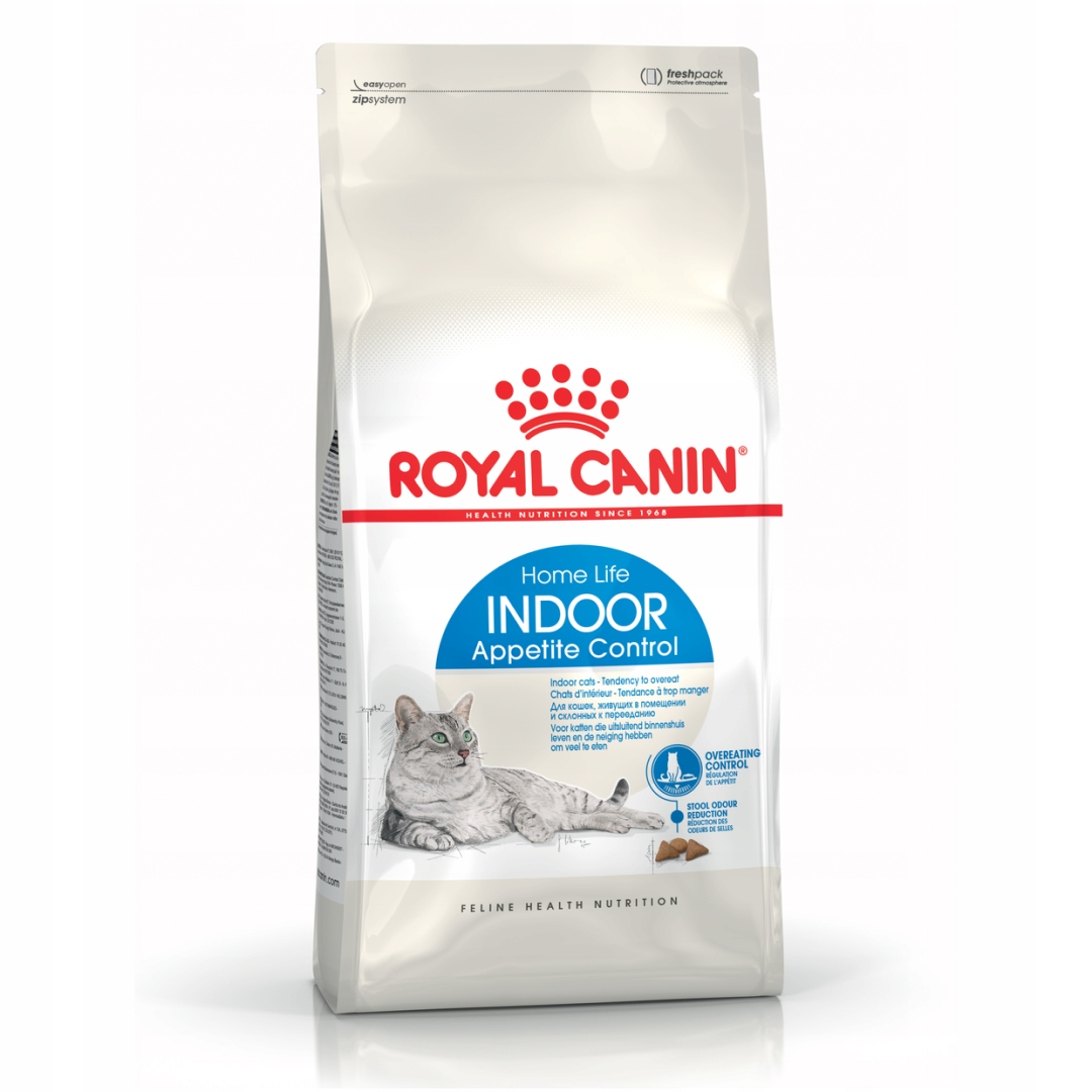 Royal Canin Indoor Apetite Control 2kg Karma Sucha Kotów Niewychodzących