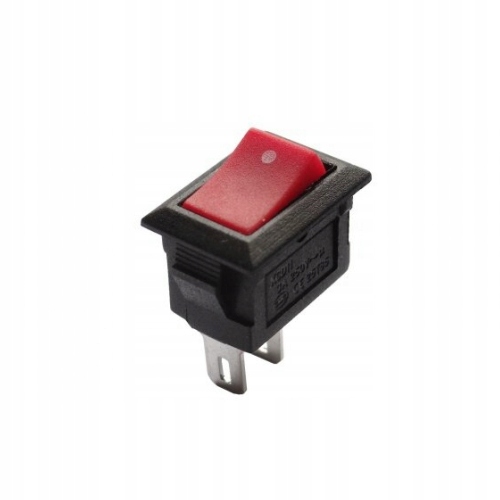 

SMRS-101-1 przełącznik 2pin 2poz 3A 250V czerwony