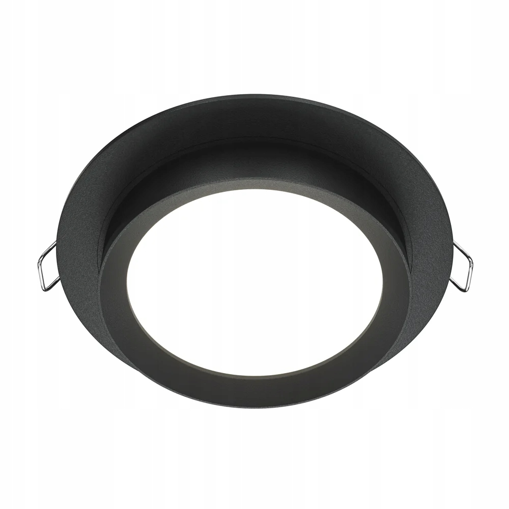 Maytoni Hoop Černá stropní podomítková lampa GX53 hliníková IP20