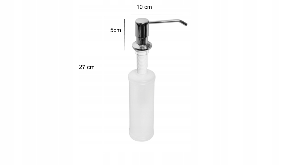 DOZOWNIK NA PŁYN DO NACZYŃ MYDŁO CHROM ZLEWOZMYWAK EAN (GTIN) 5907791150264