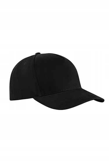 

Czapka z daszkiem 5 Paneli 100% bawełna Black