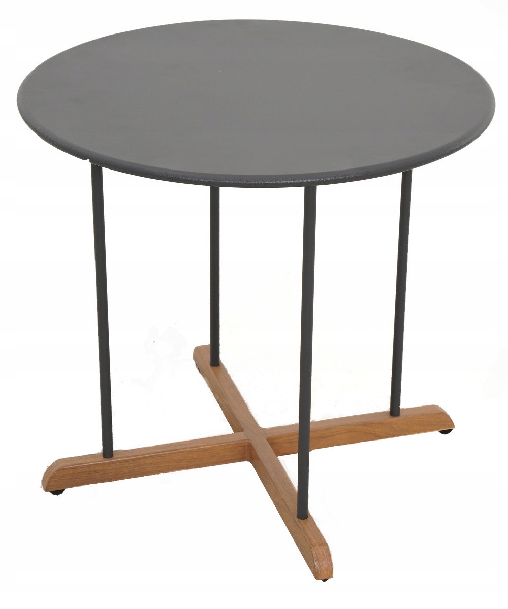 Zahradní konferenční stolek Ronda na Terasa Balkon Kulatý terasový stůl 50 cm